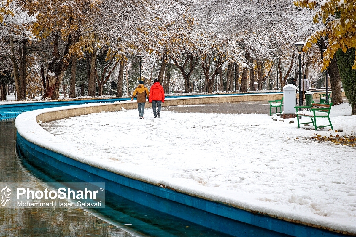 «خراسان رضوی» همچنان در میان سردترین استان‌های کشور است