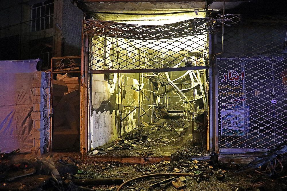 اطفای حریق ۳۰ سیلندر گاز و پیکنیک در مشهد + تصاویر