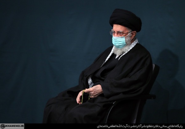 دومین شب مراسم عزاداری شهادت حضرت زهرا (س) با حضور رهبر معظم انقلاب + تصاویر