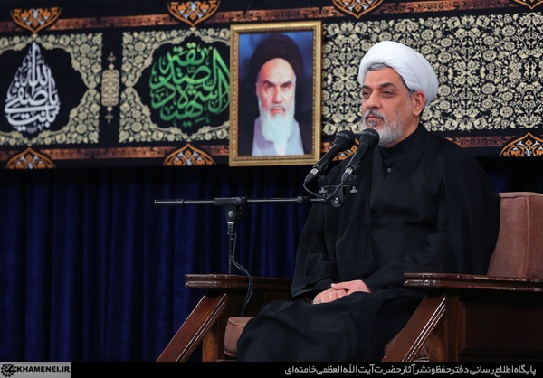 دومین شب مراسم عزاداری شهادت حضرت زهرا (س) با حضور رهبر معظم انقلاب + تصاویر