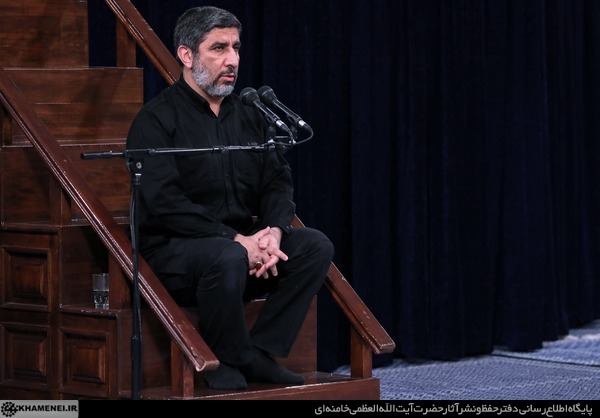 پنجمین شب عزاداری فاطمیه در محضر رهبر معظم انقلاب + تصاویر