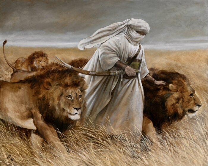 «اسدالله» اثر حسن روحالامین رونمایی شد+تصویر «اسدالله» اثر حسن روحالامین رونمایی شد+تصویر