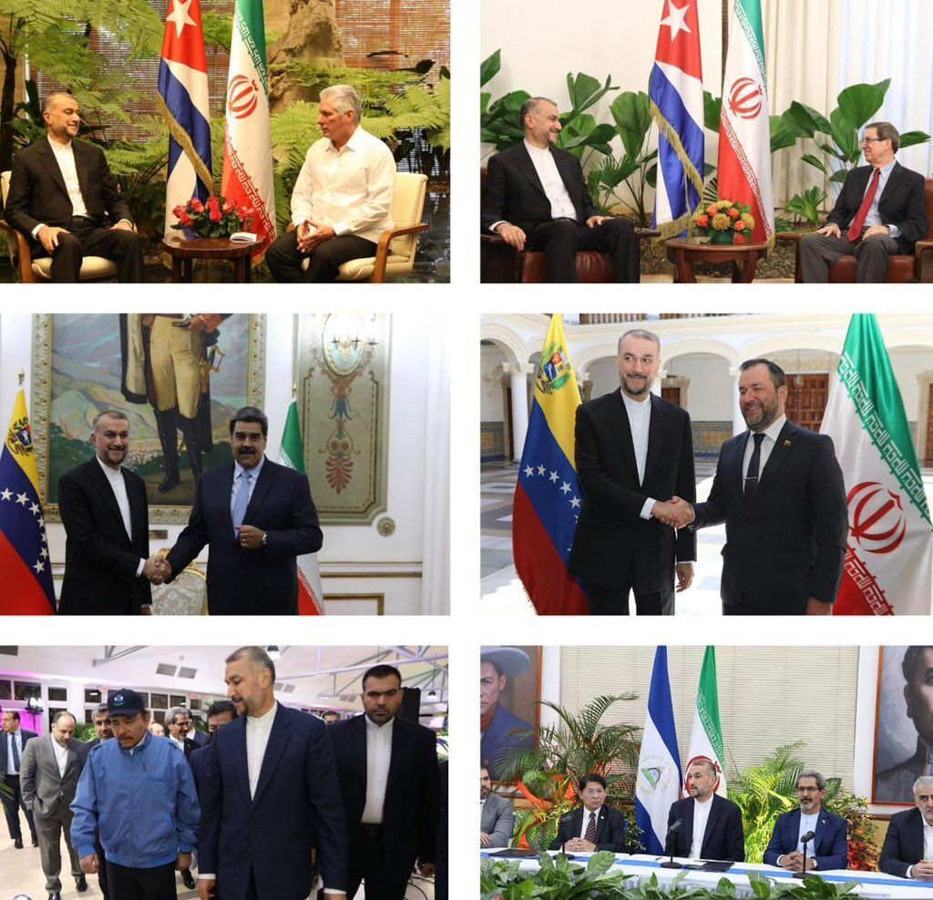 امیرعبداللهیان در آمریکای لاتین: یکجانبه‌گرایی به بن‌بست رسیده است + عکس