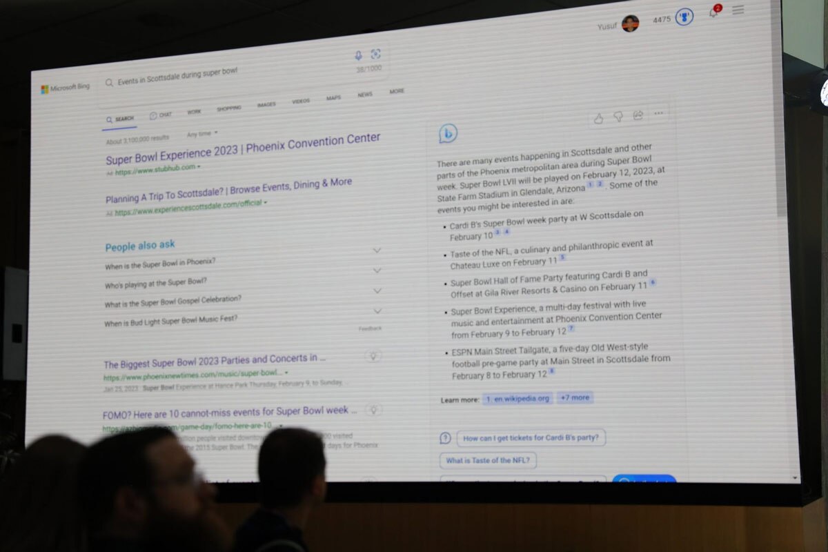 «بینگ جدید»، با نسخهای پیشرفته از ChatGPT، انقلاب مایکروسافت در موتورهای جستجو است «بینگ جدید»، با نسخهای پیشرفته از ChatGPT، انقلاب مایکروسافت در موتورهای جستجو است