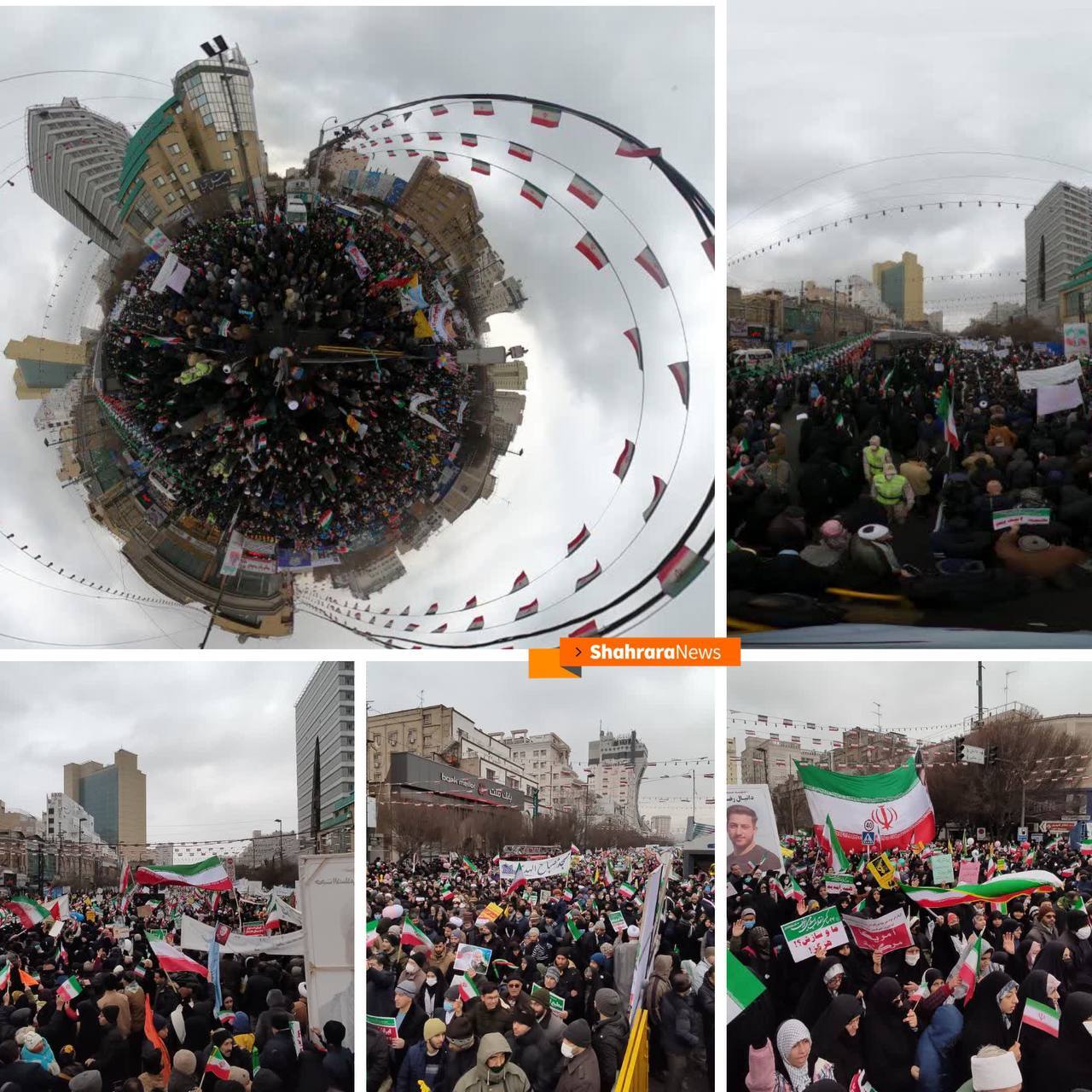 پرچم اتحاد| گزارش شهرآرانیوز از راهپیمایی ۲۲ بهمن در سراسر کشور| ملت ایران «اتحاد ملی» را به‌نمایش گذاشتند+ فیلم و عکس