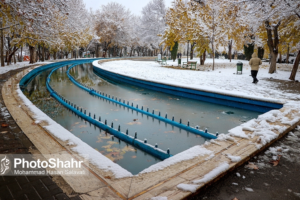 بارش باران و برف تا اواخر هفته در خراسان رضوی ادامه دارد (۲۵ بهمن‌ماه ١۴٠١)