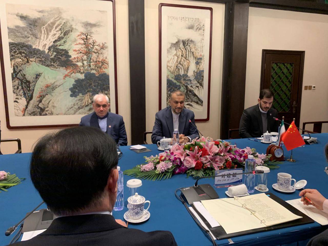 جزئیات دیدار امیرعبداللهیان با وزیر بینالملل حزب کمونیست چین+ عکس و فیلم جزئیات دیدار امیرعبداللهیان با وزیر بینالملل حزب کمونیست چین+ عکس و فیلم