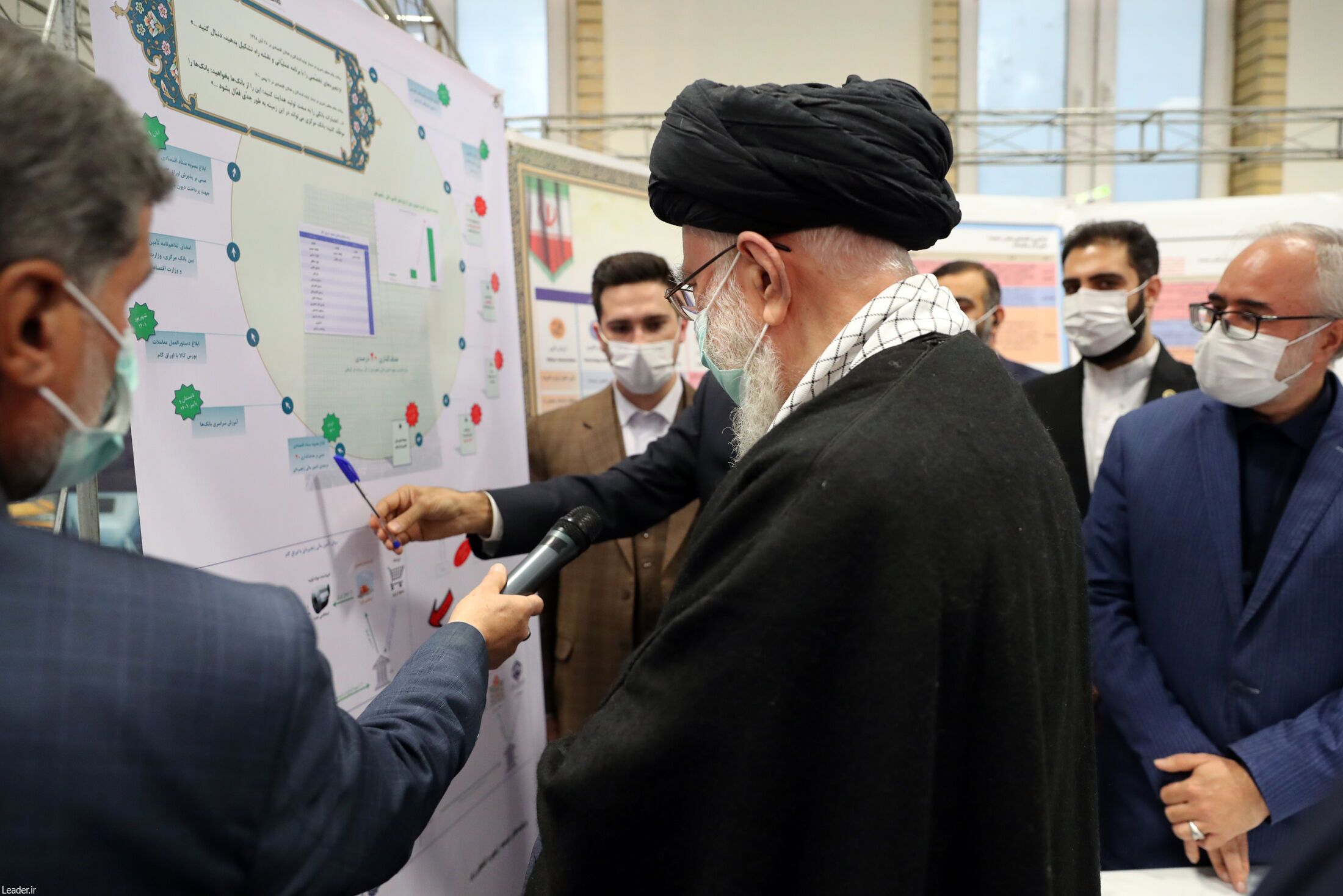 بازدید رهبر انقلاب از نمایشگاه توانمندیهای تولید داخل+ فیلم و عکس بازدید رهبر انقلاب از نمایشگاه توانمندیهای تولید داخل+ فیلم و عکس