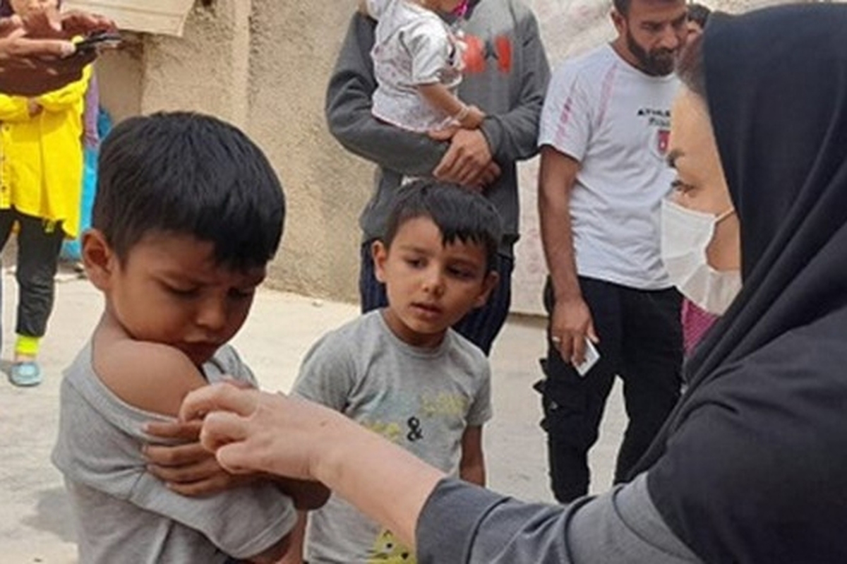 ۴۷ درصد اتباع خارجی زیر ۱۵ سال در دانشگاه علوم پزشکی مشهد واکسینه شدند