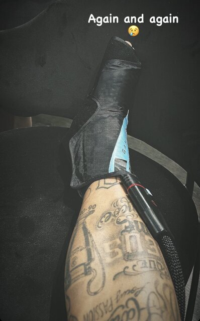 واکنش نیمار به مصدومیت سنگینش در بازی با لیل + عکس واکنش نیمار به مصدومیت سنگینش در بازی با لیل + عکس