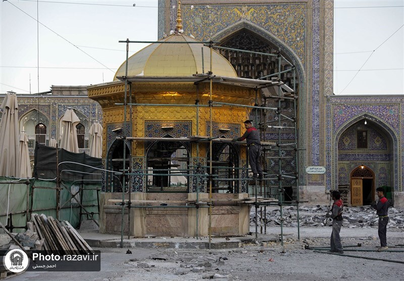 بازگشایی صحن انقلاب حرم رضوی پس از ۲۸۰ روز + عکس (۱۵ اسفندماه ۱۴۰۱) بازگشایی صحن انقلاب حرم رضوی پس از ۲۸۰ روز + عکس (۱۵ اسفندماه ۱۴۰۱)