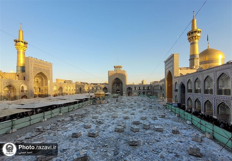 بازگشایی صحن انقلاب حرم رضوی پس از ۲۸۰ روز + عکس (۱۵ اسفندماه ۱۴۰۱) بازگشایی صحن انقلاب حرم رضوی پس از ۲۸۰ روز + عکس (۱۵ اسفندماه ۱۴۰۱)