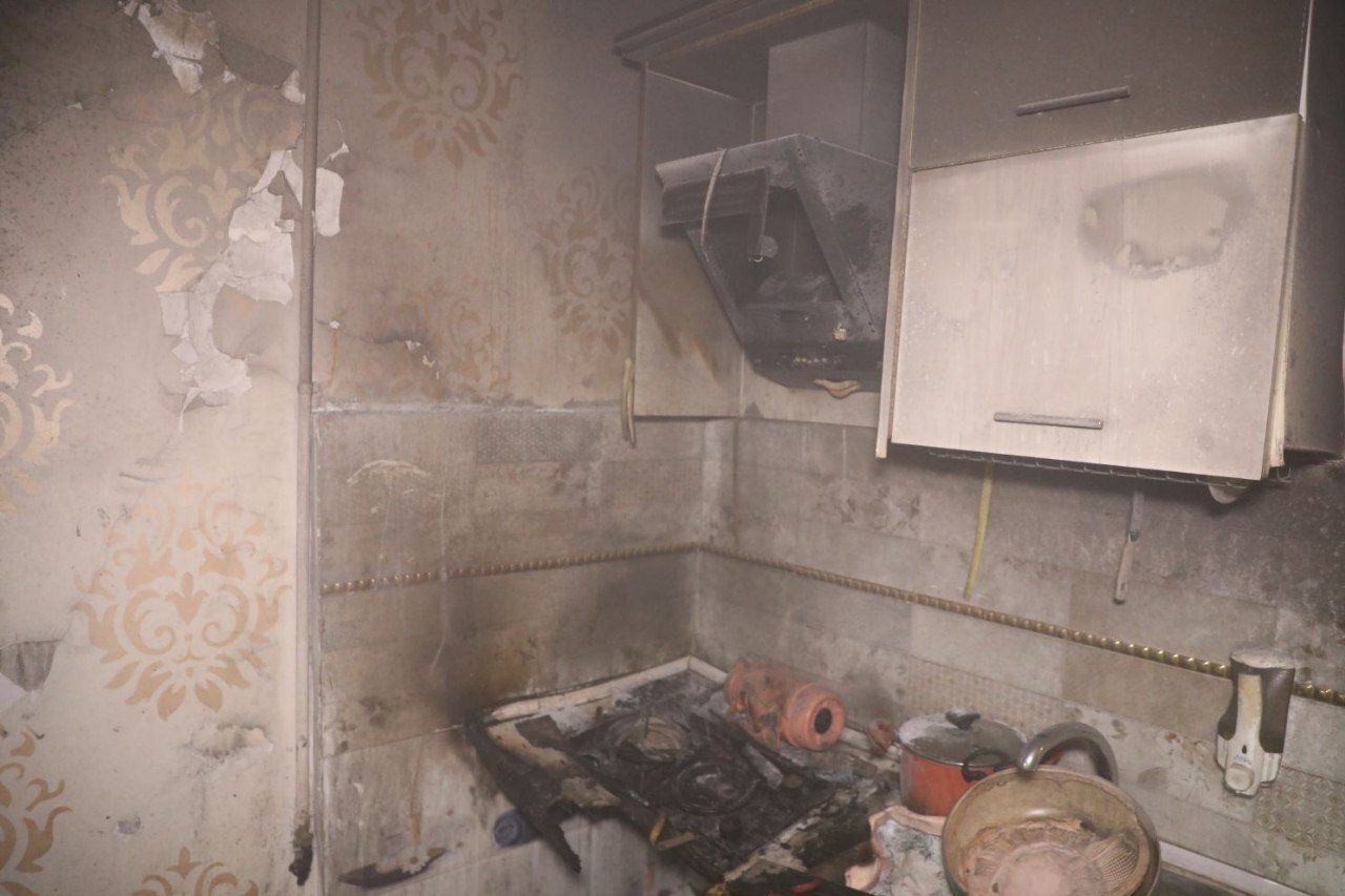 آتش سوزی یک خانه‌مسافر در مشهد مهار شد + تصاویر