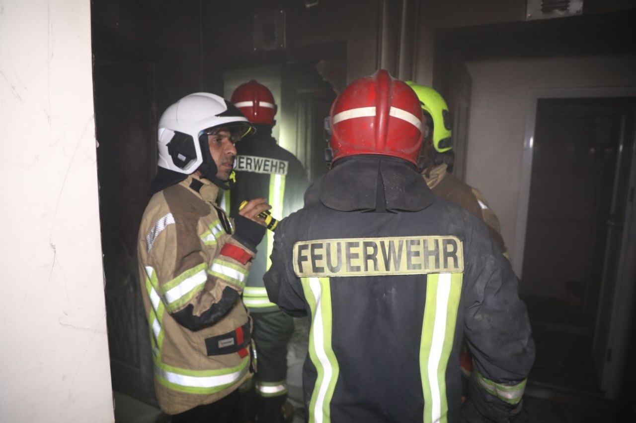 آتش سوزی یک خانه‌مسافر در مشهد مهار شد + تصاویر