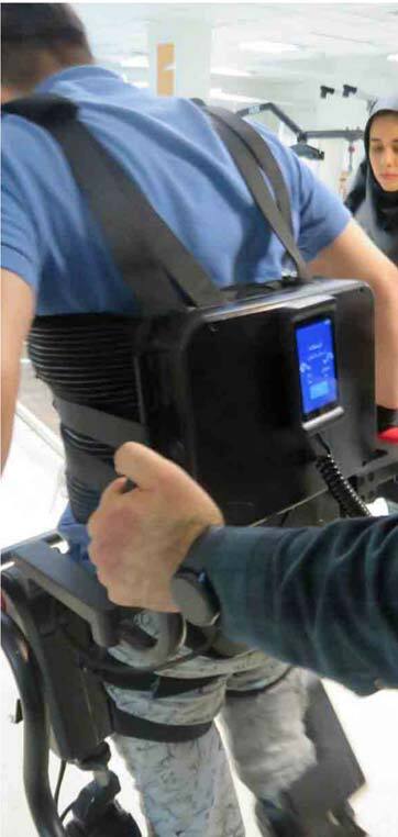 جدیدترین نسخه ربات پوشیدنی بیماران دارای ضایعه نخاعی در دانشگاه علوم توانبخشی رونمایی شد جدیدترین نسخه ربات پوشیدنی بیماران دارای ضایعه نخاعی در دانشگاه علوم توانبخشی رونمایی شد