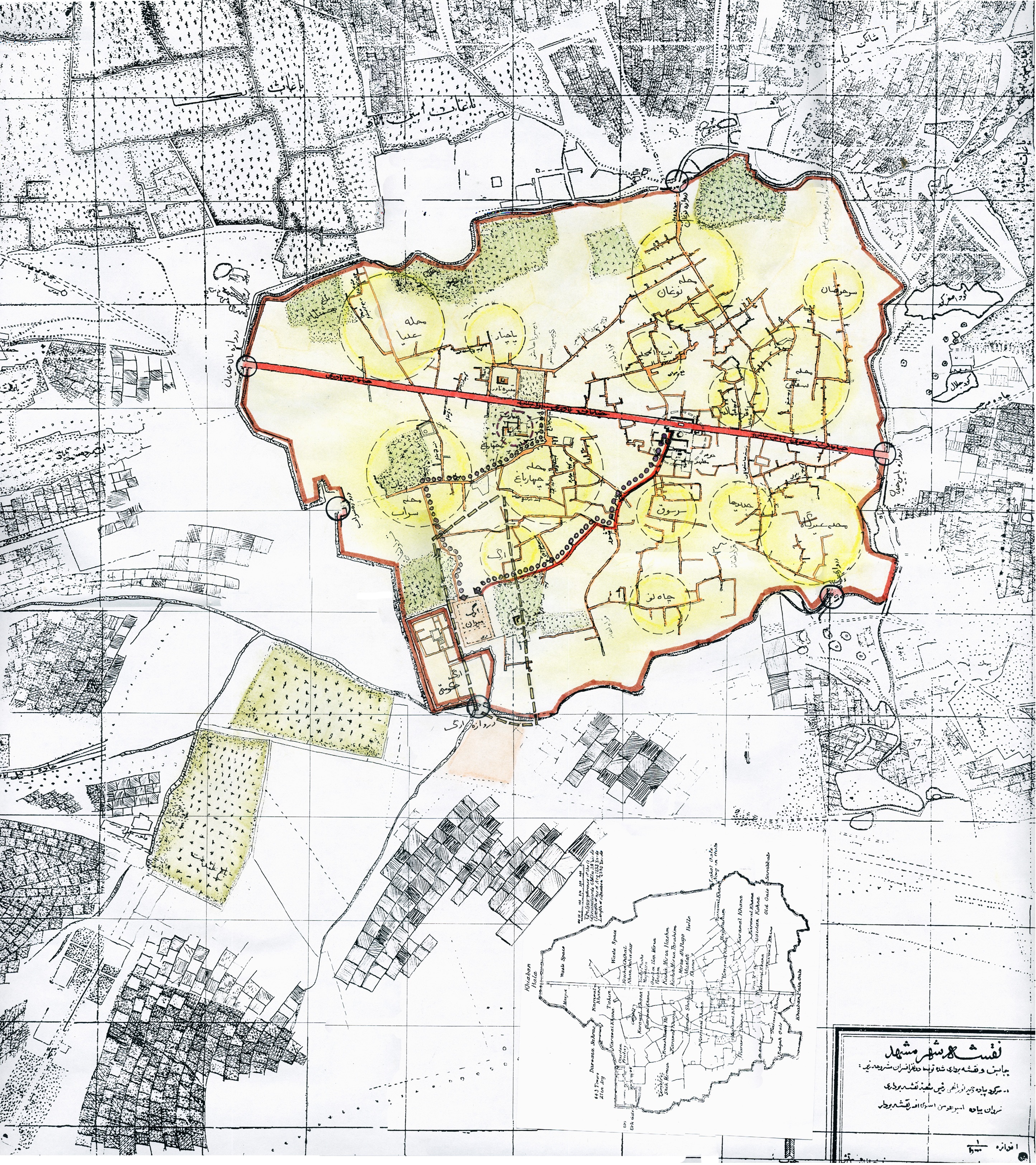 تغییر نام معابر سرشور از گذشته تا به امروز تغییر نام معابر سرشور از گذشته تا به امروز