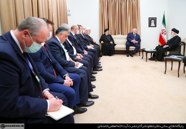 رئیس جمهور بلاروس با رهبر معظم انقلاب دیدار کرد + تصاویر