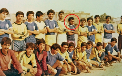 هنر دست آقای فوتبالیست