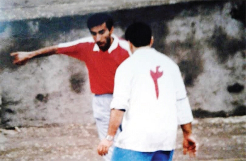 هنر دست آقای فوتبالیست