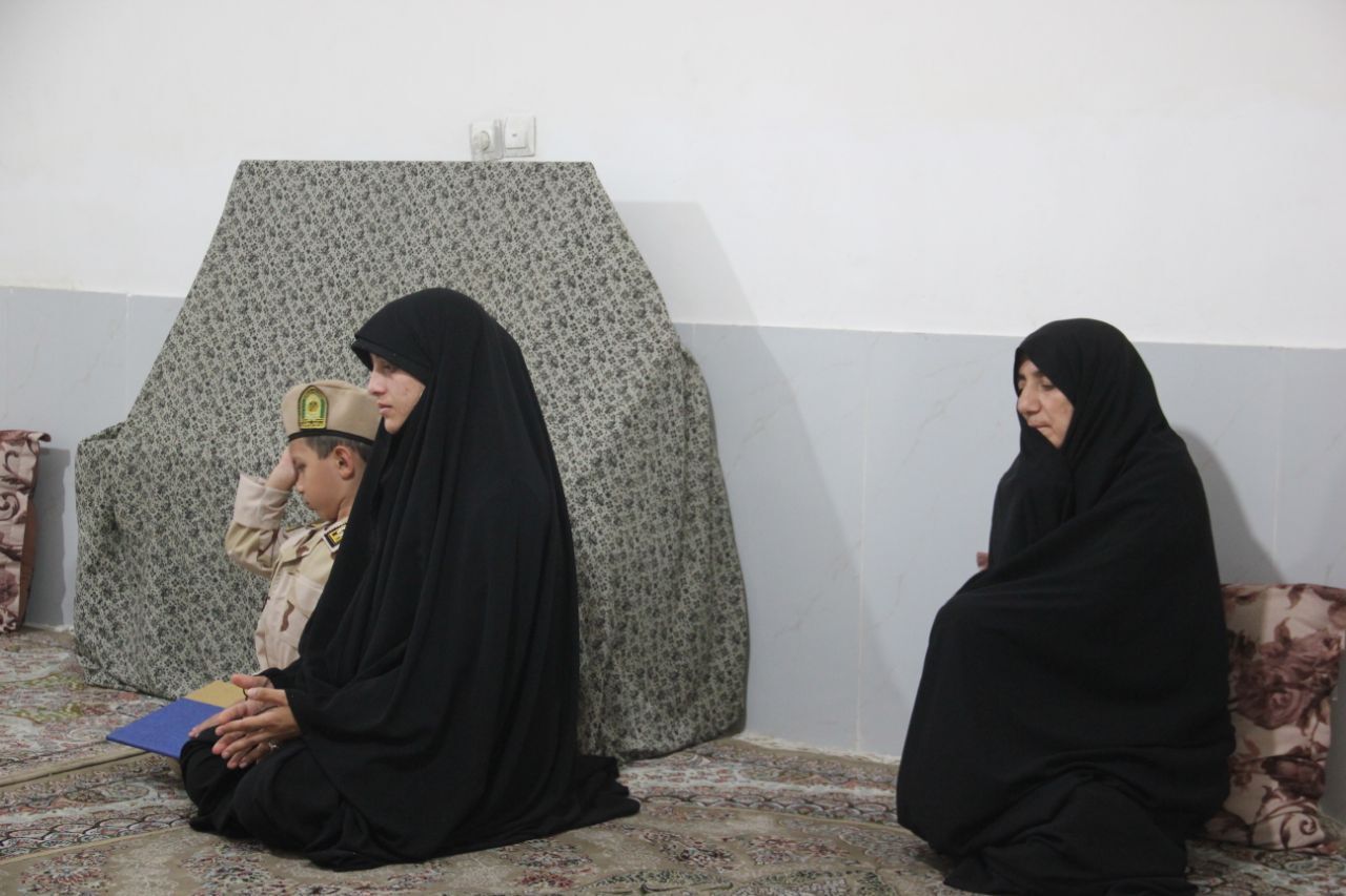 فرزند «شهید دارایی» مرزیار افتخاری شد