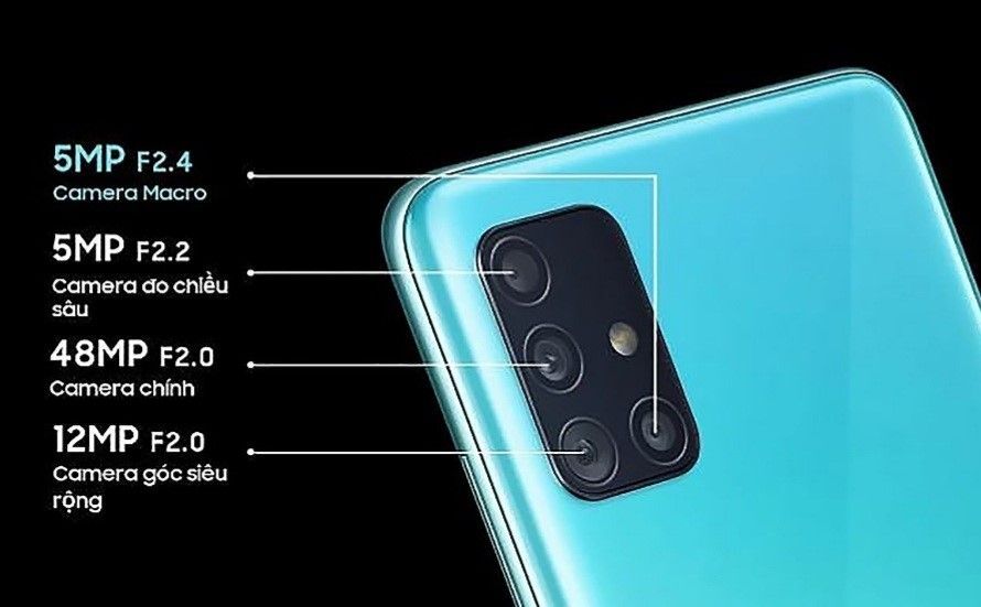 مقایسه گوشی a51 با a72 مقایسه گوشی a51 با a72