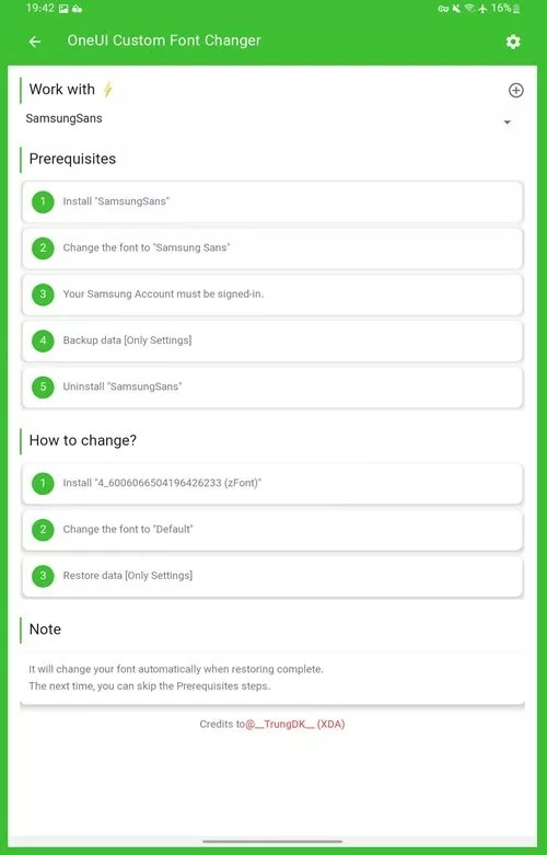 آموزش تغییر فونت گوشی سامسونگ آموزش تغییر فونت گوشی سامسونگ