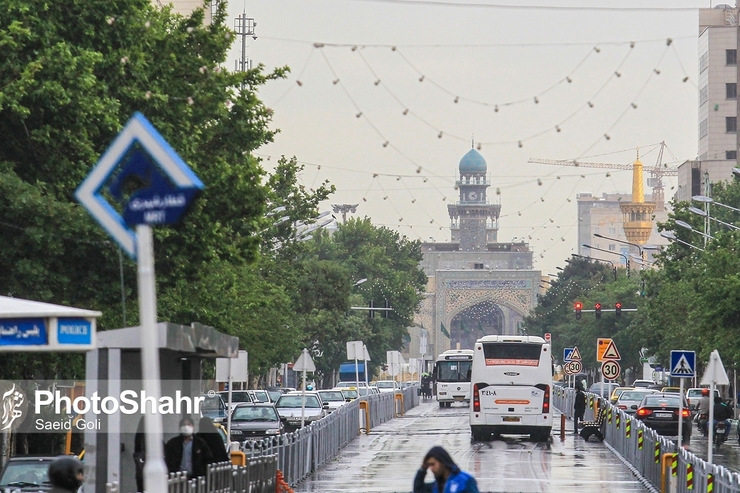 بارش‌های رگباری در خراسان رضوی از امروز تا جمعه