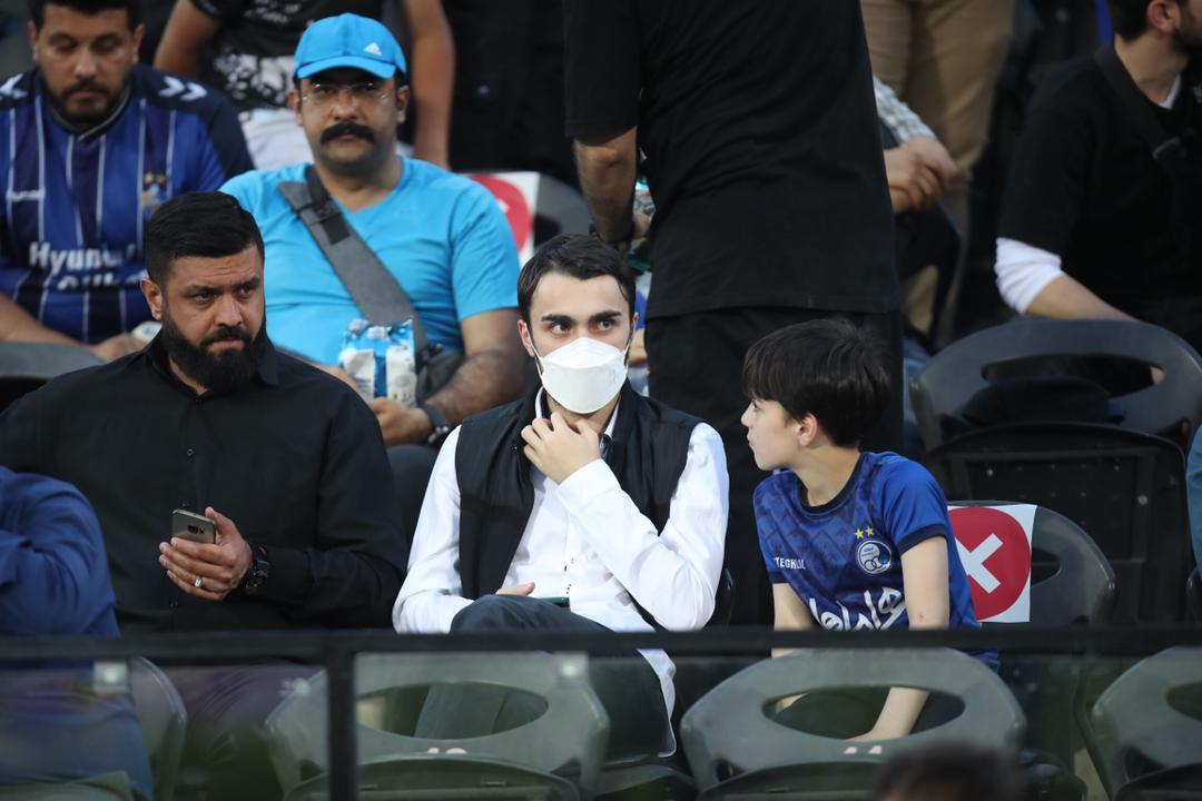 میهمان ویژه استقلال در ورزشگاه آزادی که بود؟+ عکس