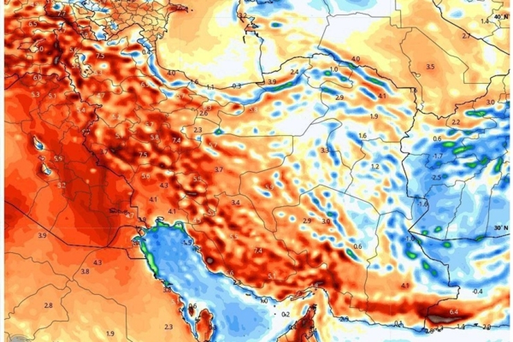 فوران گرما از اواخر هفته