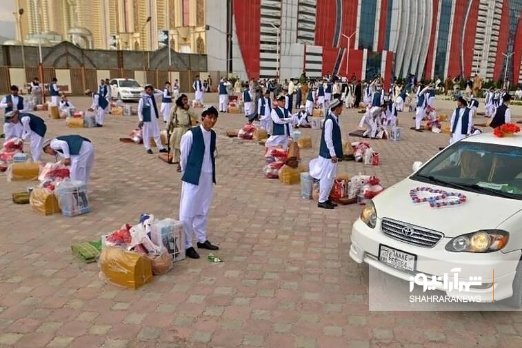 عروسی دستهجمعی ۷۰ زوج جوان در کابل + عکس عروسی دستهجمعی ۷۰ زوج جوان در کابل + عکس