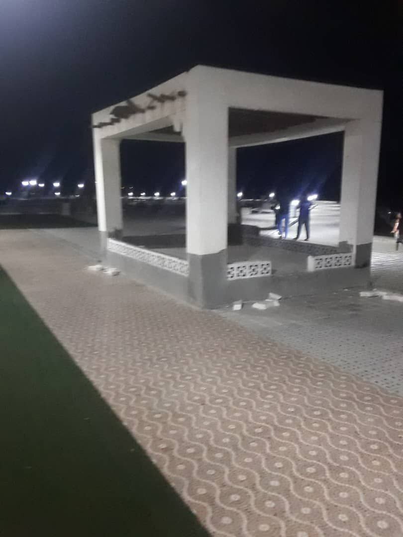 فیلم ها و عکس هایی از خسارت زلزله ۶ ریشتری هرمزگان (۱۱ تیر ۱۴۰۱)