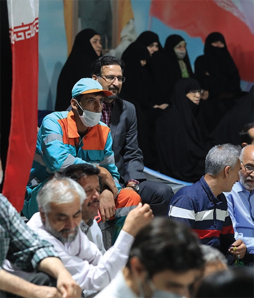 چله در مزار شهدا چله در مزار شهدا