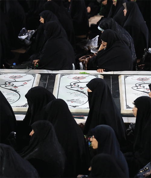 چله در مزار شهدا چله در مزار شهدا