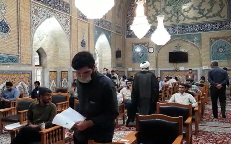 آزمون دانشگاه علوم اسلامی رضوی برگزار شد