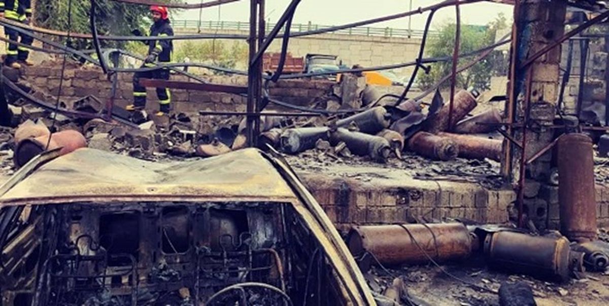 انفجار هولناک کارگاه گاز مایع در آمل + فیلم و جزئیات انفجار هولناک کارگاه گاز مایع در آمل + فیلم و جزئیات