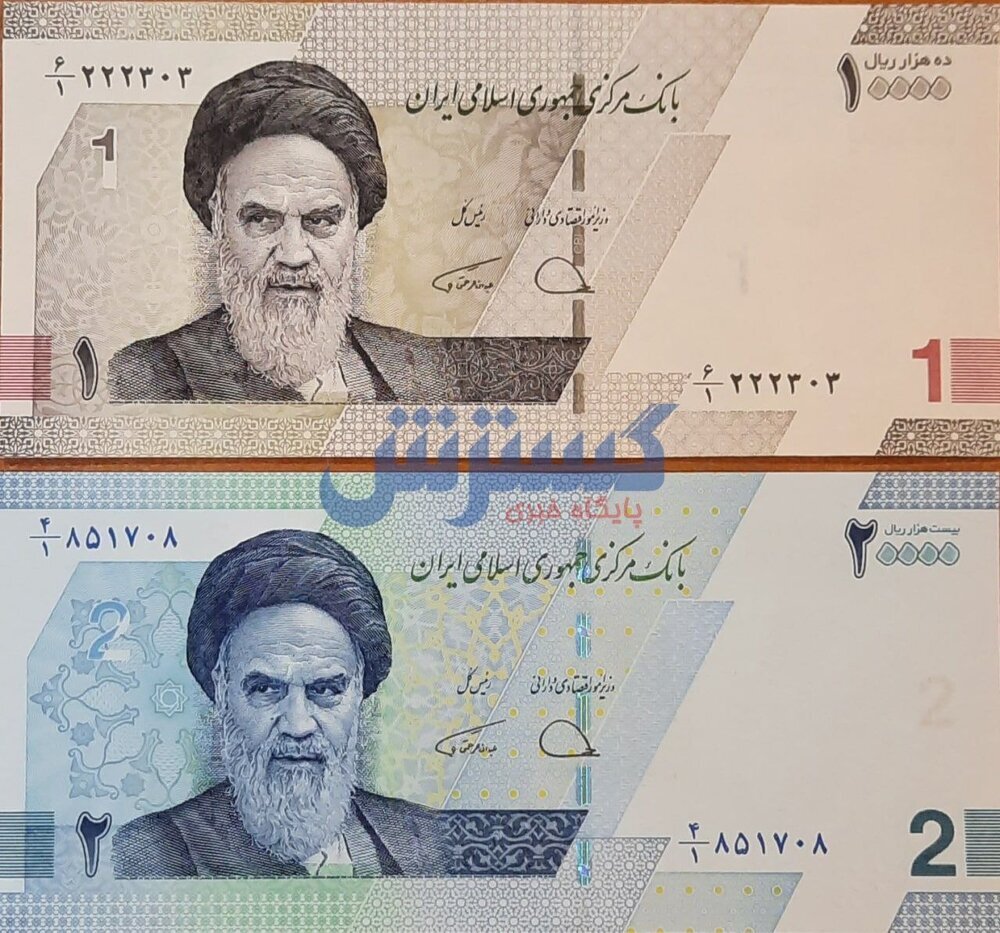 رونمایی از اسکناس‌های جدید یک و دو هزار تومانی + عکس