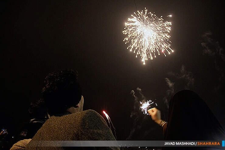 در شب عید سعید غدیر خم، آسمان مشهدالرضا (ع) نورافشانی می‌شود