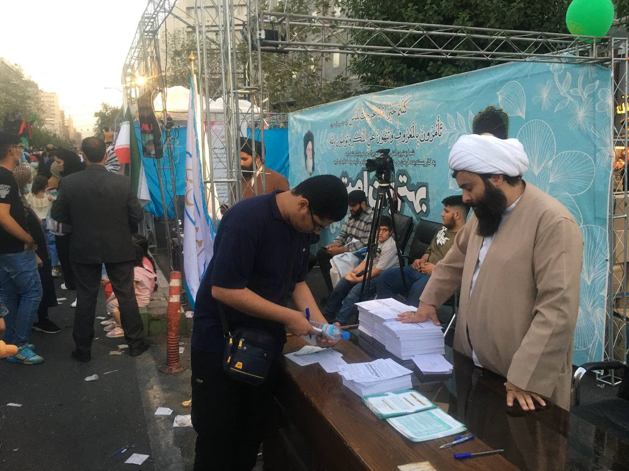جشن باشکوه ۱۰ کیلومتری عید غدیر در تهران | ۳ میلیون تهرانی در جشن ولایت + فیلم و تصاویر