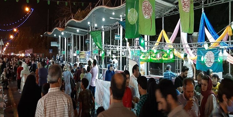 جشن باشکوه ۱۰ کیلومتری عید غدیر در تهران | ۳ میلیون تهرانی در جشن ولایت + فیلم و تصاویر