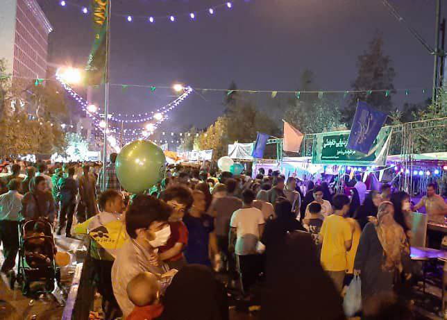 جشن باشکوه ۱۰ کیلومتری عید غدیر در تهران | ۳ میلیون تهرانی در جشن ولایت + فیلم و تصاویر