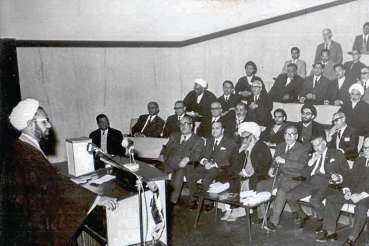 شهید مطهری در کنگره هزاره شیخ طوسی