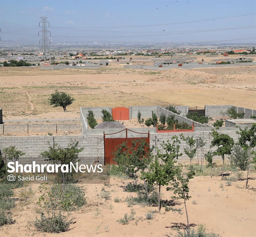 ویلاهای سبز غیرمجاز در دشت خشک مشهد ویلاهای سبز غیرمجاز در دشت خشک مشهد