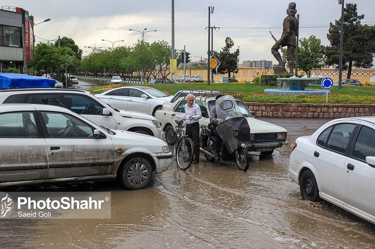 تداوم رگبار و رعد و برق در نقاط مختلف کشور (۱۳ مردادماه ۱۴۰۱)