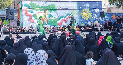 ترویج فرهنگ عاشورا با هنر تعزیه خوانی ترویج فرهنگ عاشورا با هنر تعزیه خوانی