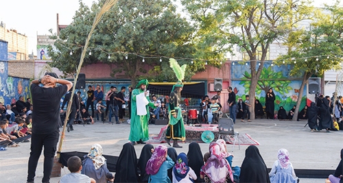 ترویج فرهنگ عاشورا با هنر تعزیه خوانی ترویج فرهنگ عاشورا با هنر تعزیه خوانی