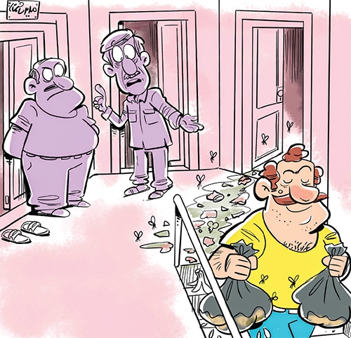 بیشتر مراقب زبالهها باشیم! بیشتر مراقب زبالهها باشیم!