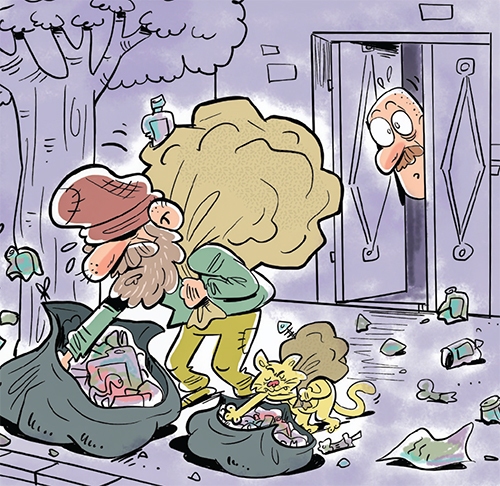 بیشتر مراقب زبالهها باشیم! بیشتر مراقب زبالهها باشیم!