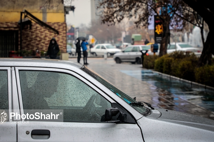 افزایش آلودگی هوای برخی استان‌ها و رگبار باران در نقاط مختلف کشور