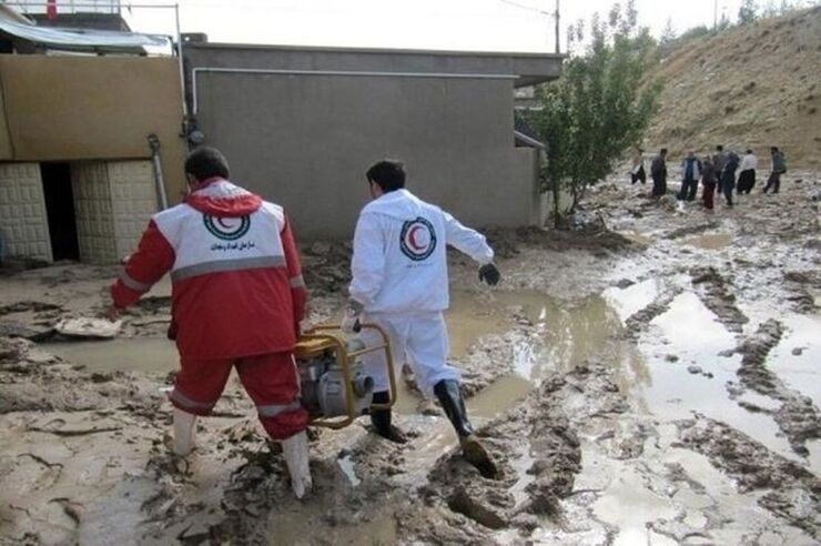 آماده‌باش هلال احمر برای سیل در ۴ استان کشور