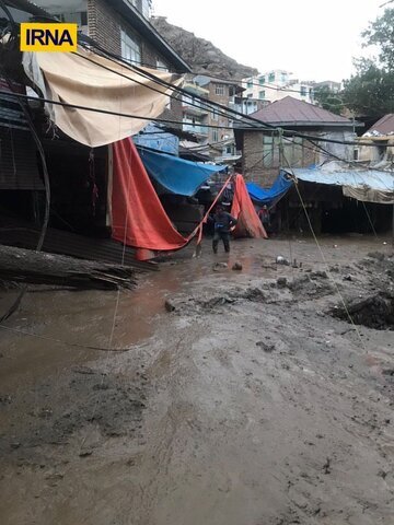 سیل در امامزاده داوود (ع)؛ آخرین جزئیات از جاری شدن سیلاب در تهران + فیلم (۶ مردادماه ۱۴۰۱)